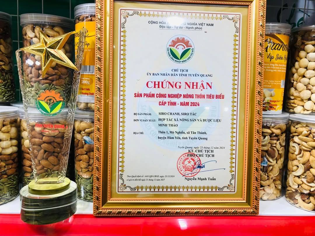  - Hợp Tác Xã Nông Sản Và Dược Liệu Minh Thảo